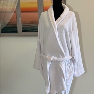 Just Love Plush White Robe